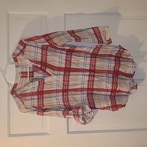 Fun 2 Fun Plaid Top